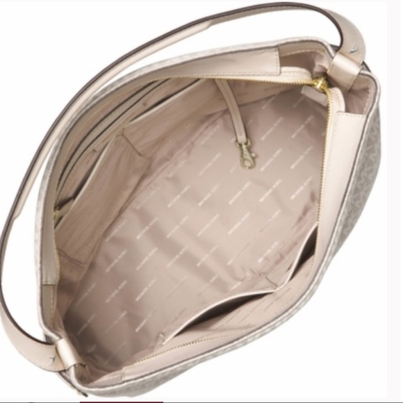 NWT MICHAEL KORS Large Top Zip Hobo Bag - Picture 2 of 5